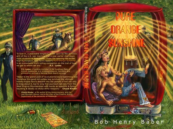 Pure Orange Sunshine book cover by Bob Henry Baber